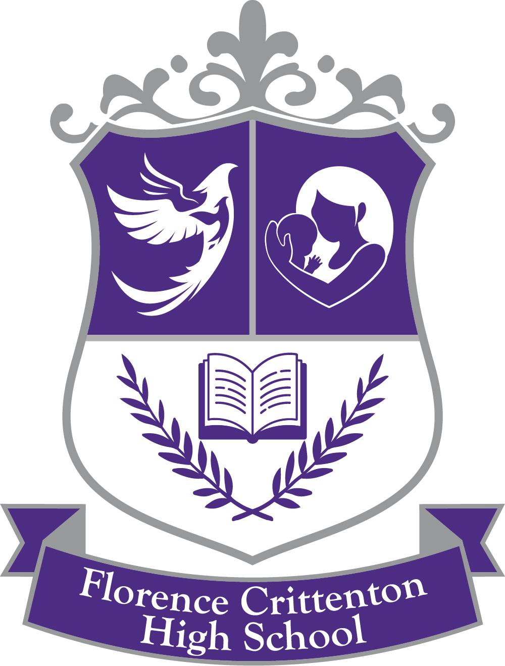 Florence Crittenton High School logo